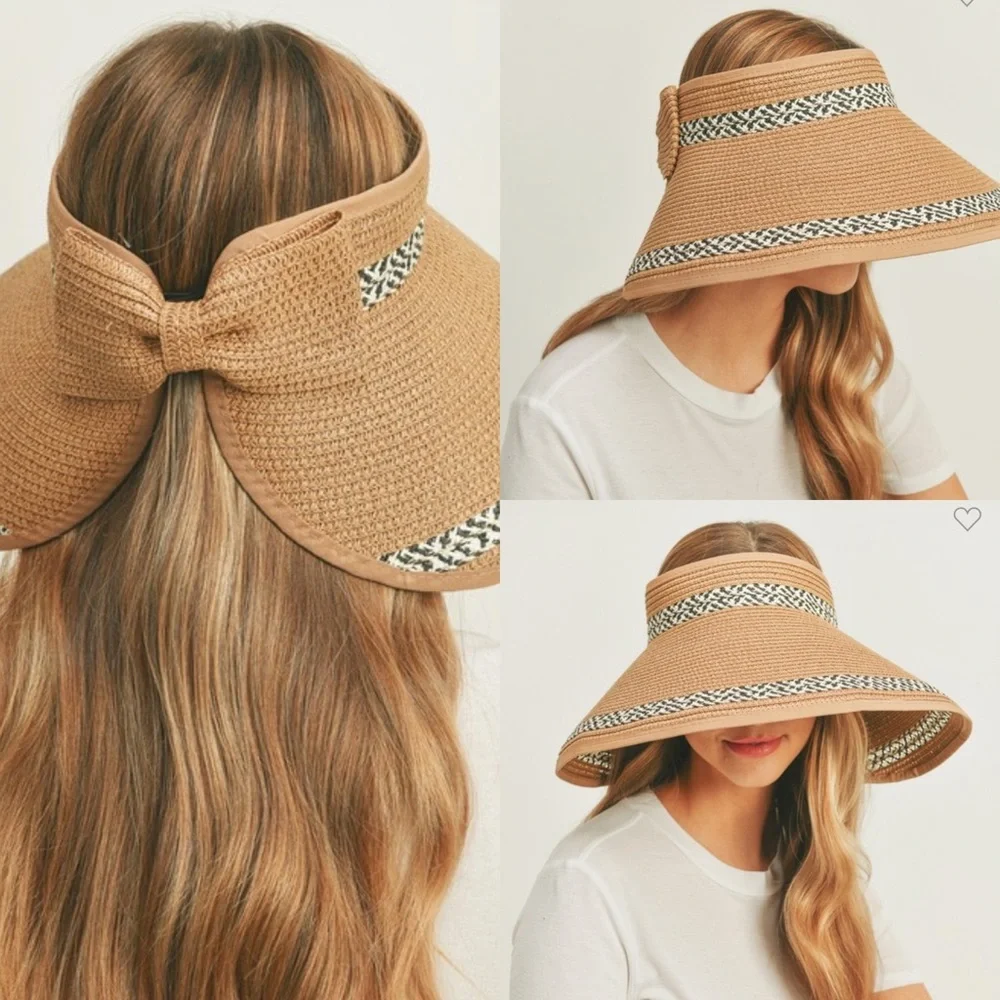 The Perfect Vacation Hat 👒 Roll Up SunnVisor for Easy packing
